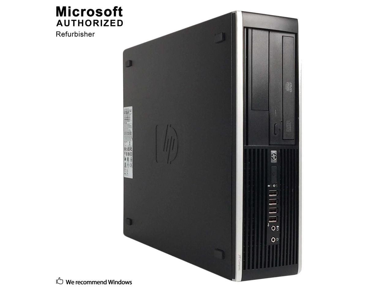 HP Grade A Compaq Pro 6305 SFF Computer, AMD A6-5400B 3.6GHz, 16G DDR3 2T, DVD WIFI BT Windows 10 Pro 64 bits(ES/EN)